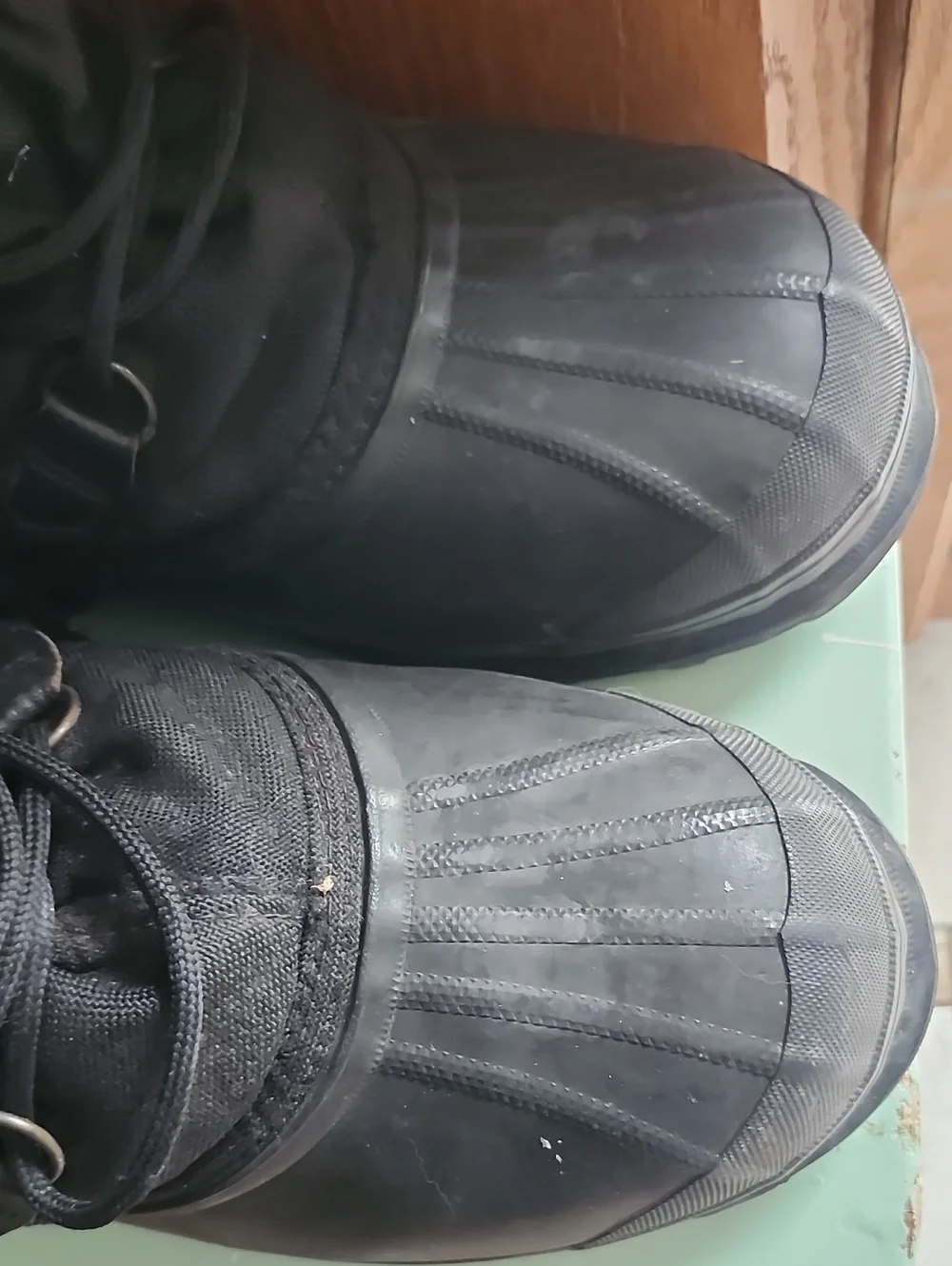 SOREL Glacier Black Winter Snow Boot Mens Size 10